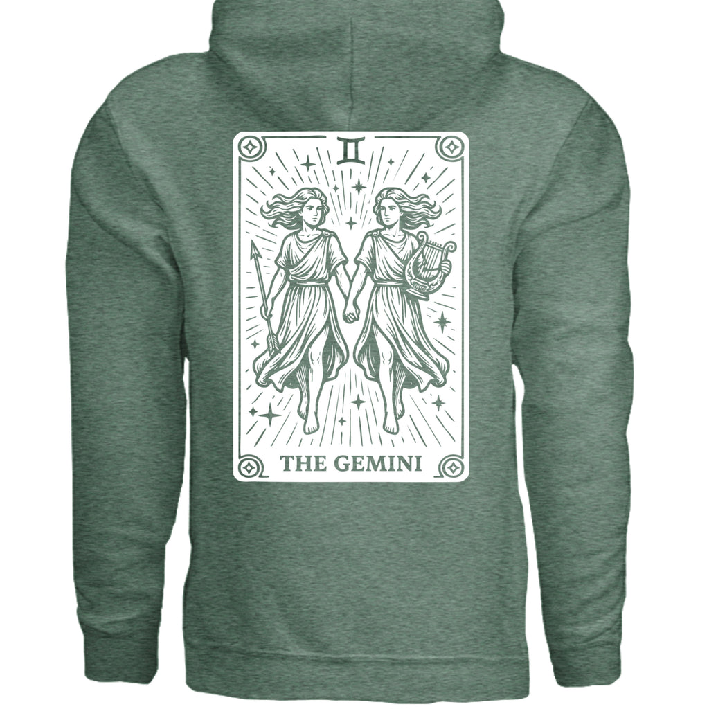Heather Sport Dark Green - G185 - BACK
