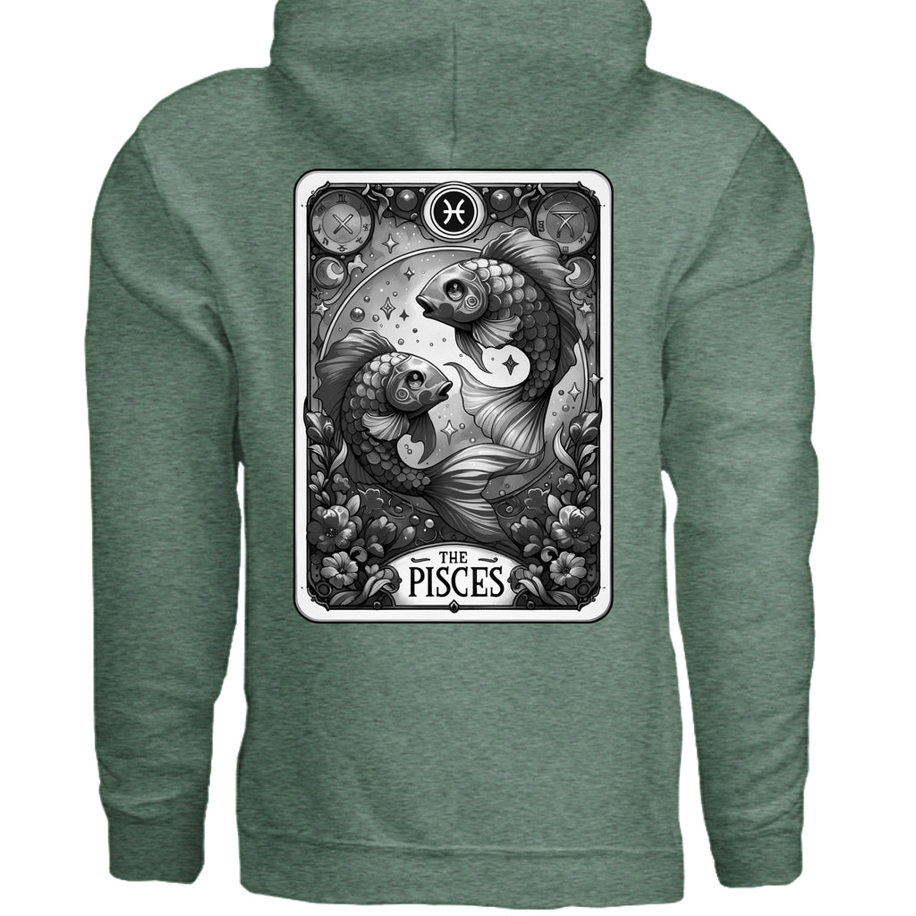 Heather Sport Dark Green - G185 - BACK