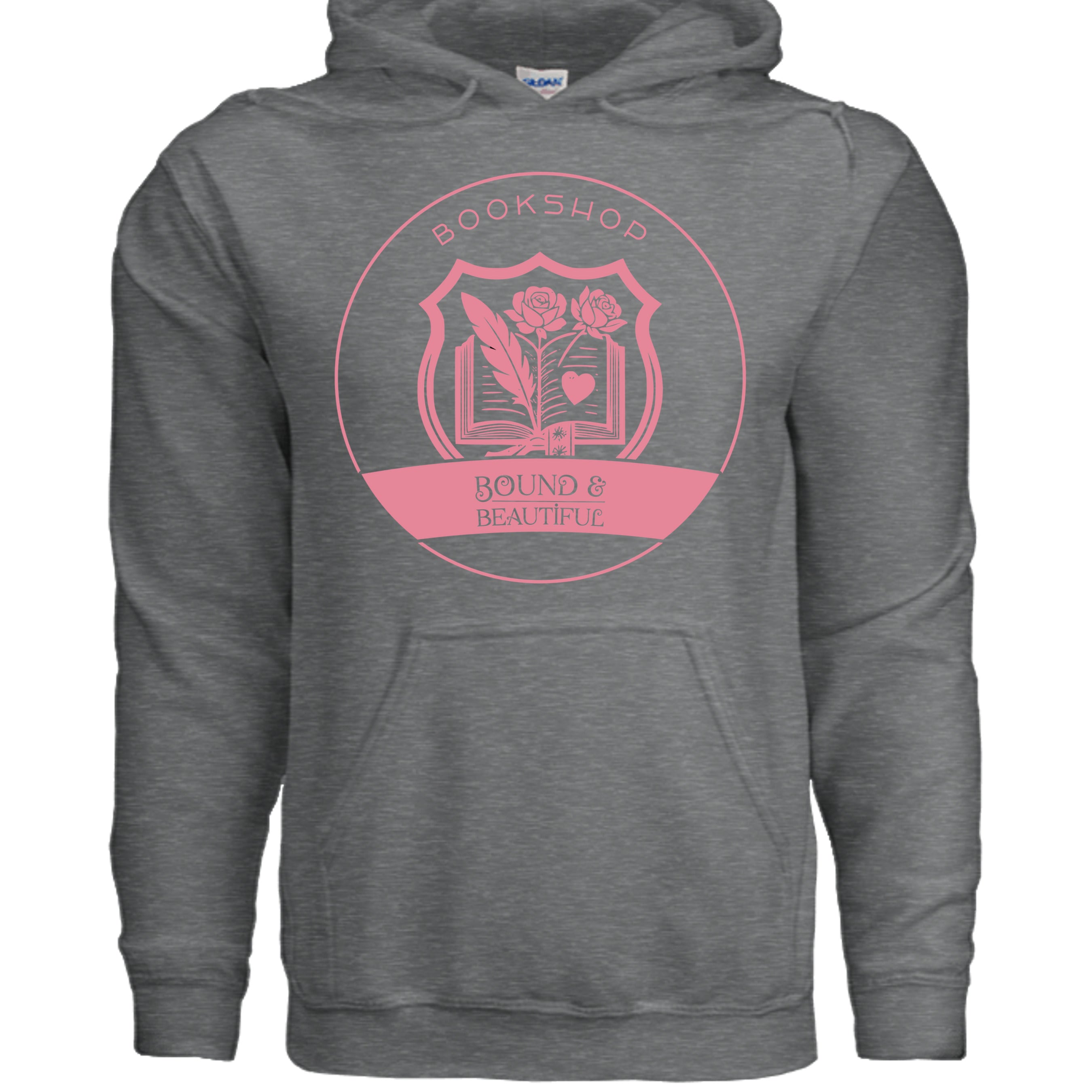 Fan Charcoal Heather - G185 - FRONT